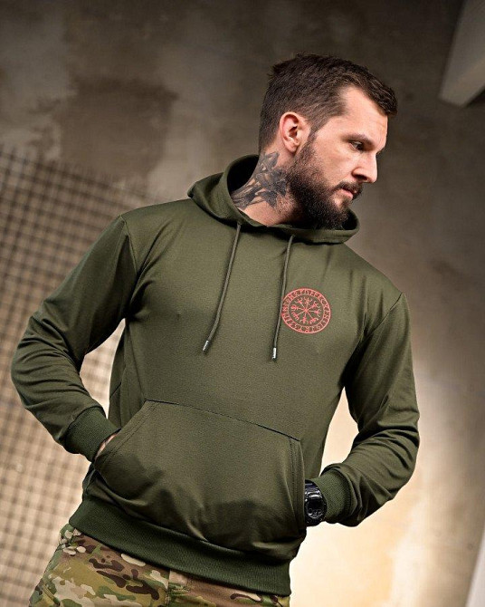 Милитари Худи Смерть зачекає oliva РП7404 Одесса - изображение 5
