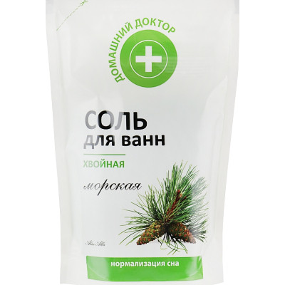 Сіль для ванн Домашній Доктор Хвойна 500 г (4823015923395) Вінниця - фото 1