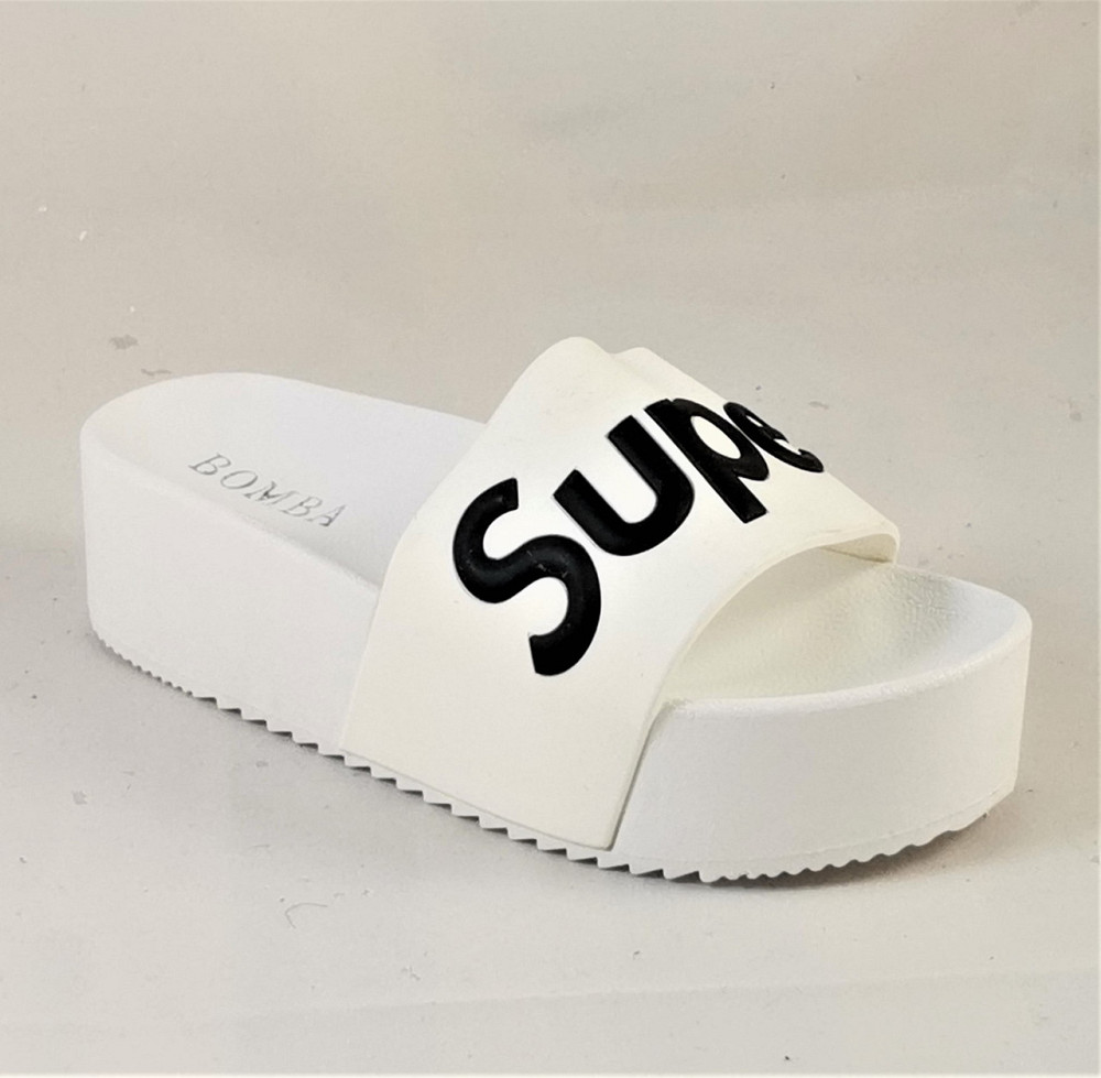 Шльопанці Тапочки Білі Сланці на Танкетці Жіночі (розміри: 36,37,38,39,40,41) — 11-2 Дніпро - фото 4