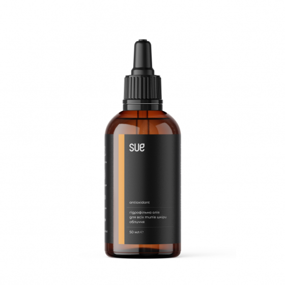 Гідрофільна олійка Antioxidant для всіх типів шкіри Sue 50 мл Вінниця