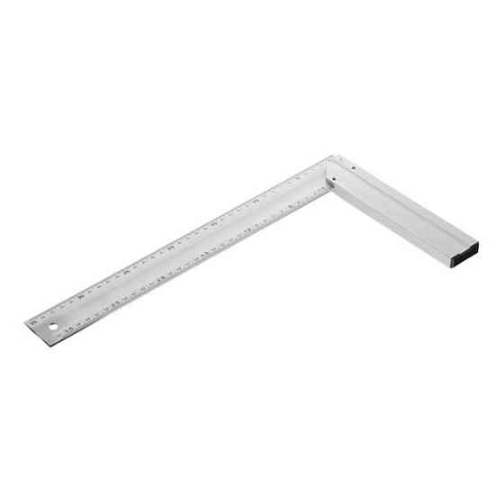 Угольник строительный алюминиевый, 350 мм INTERTOOL MT-2063 Киев