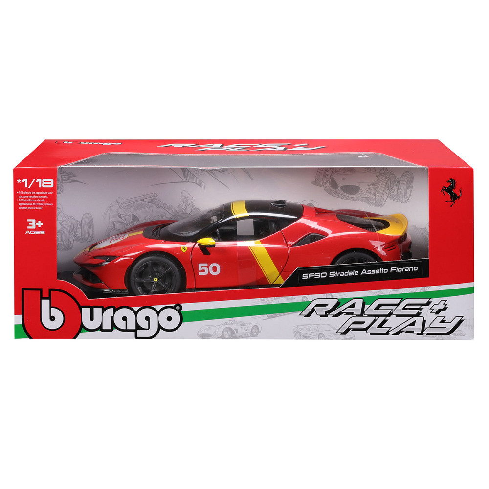 Автомодель серії R&P - Ferrari SF90 Stradale Assetto Fiorano (1:18) Дніпро - фото 7