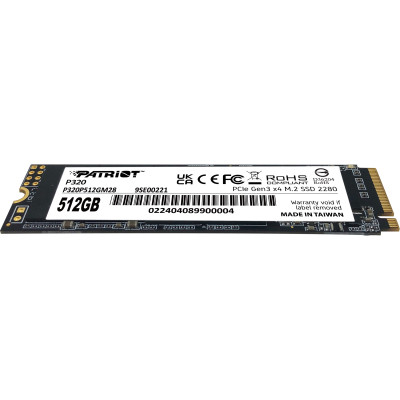Накопитель SSD M.2 2280 512GB Patriot (P320P512GM28) Винница - изображение 4