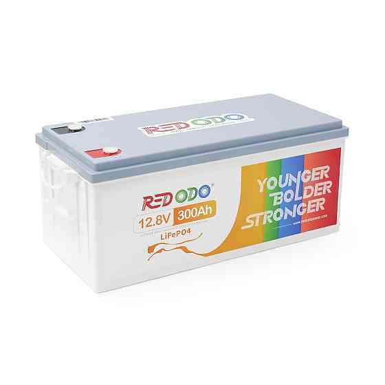 Акумуляторна батарея LiFePO4 Redodo 12.8V 300Ah , 3840Wh, BMS 200A, 522*240*218мм Київ