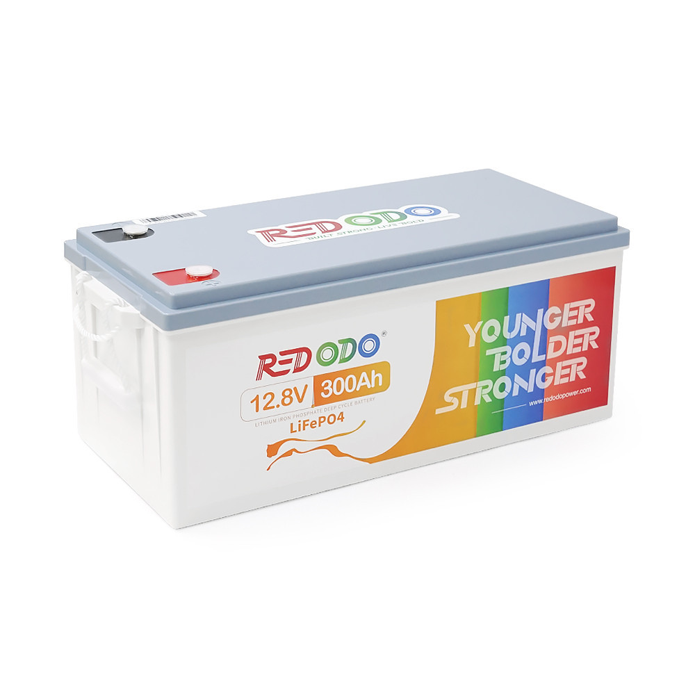 Акумуляторна батарея LiFePO4 Redodo 12.8V 300Ah , 3840Wh, BMS 200A, 522*240*218мм Київ - фото 1