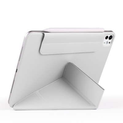 Чехол для планшета BeCover Ultra Slim Origami Magnetic Apple iPad Pro 11" M4 2024 Gray (712962) Винница - изображение 5