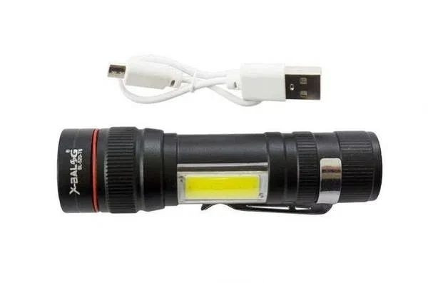 Ручной фонарь BL-520-T6+COB zoom + microUSB (3 режима) Винница - изображение 5