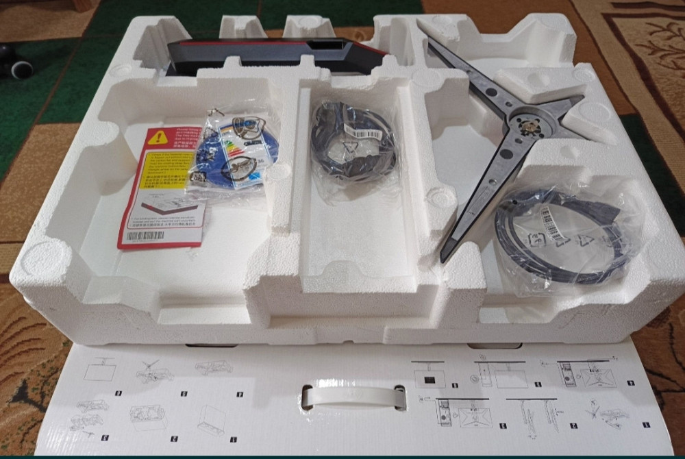 Монитор Игровой: 144Hz. IPS AOC. 27G2 / BK полный комплект. Киев - изображение 2