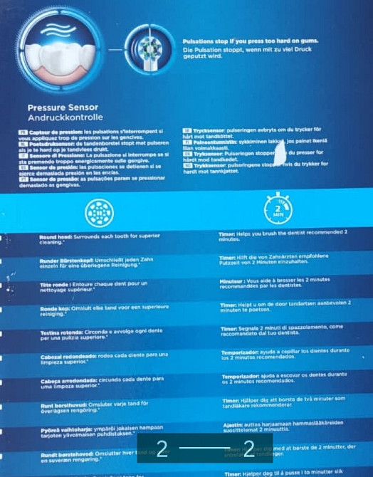 Электрическая Зубная Щётка: Oral-B Pro 1 750 Black Киев - изображение 2