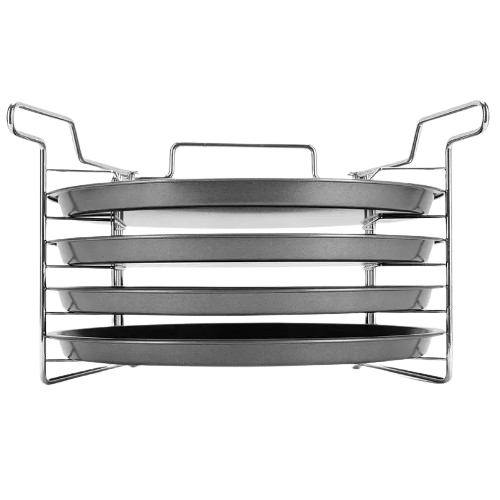 Набір форм для випікання піци 4шт 30см вуглецева сталь 6045 KAMILLE Житомир