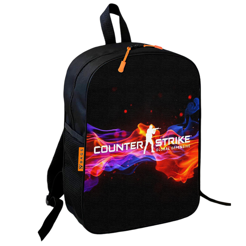 Рюкзак шкільний дитячий 36х27см контр-страйк CS:GO "Counter-Strike"  з принтом для хлопчика (00670) Київ - фото 1