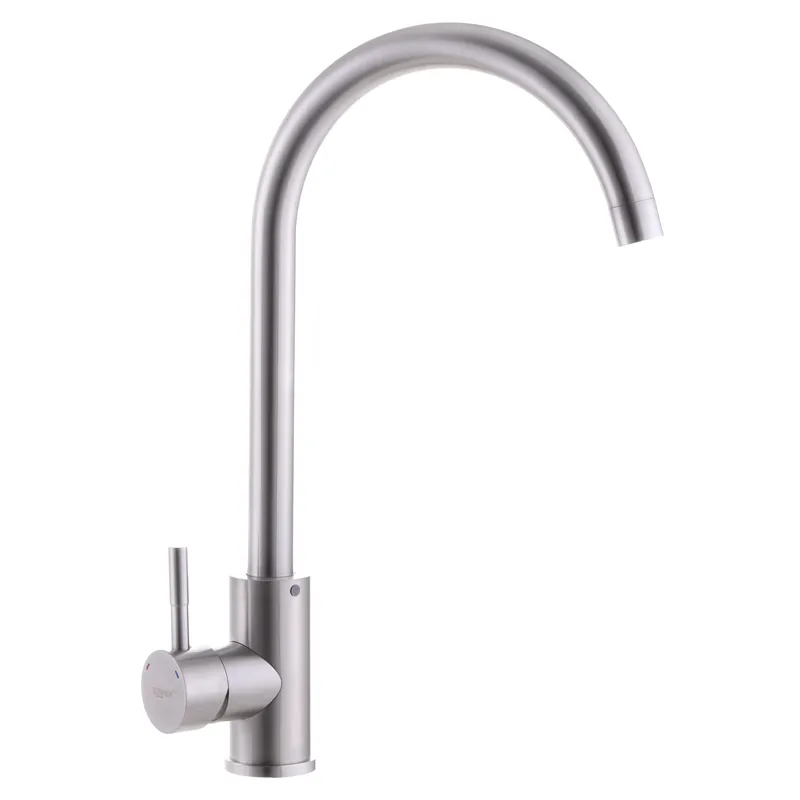 Кухонний змішувач з нержавіючої сталі SUS304 Zerix SUS-011 (ZX3106) Харків - фото 1