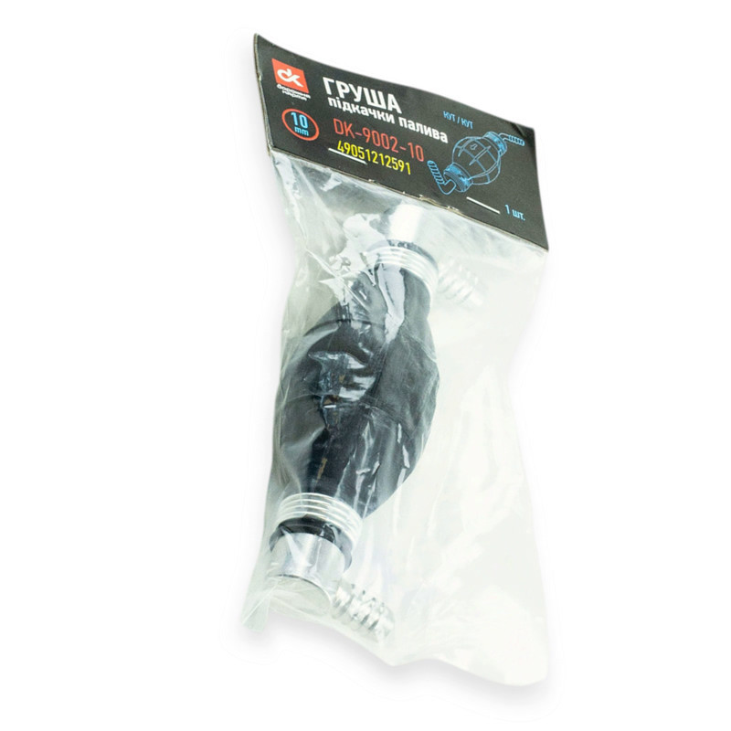 Груша підкачування палива 10мм (штуцера 90*, 90*) Dk для Мукачево - фото 1