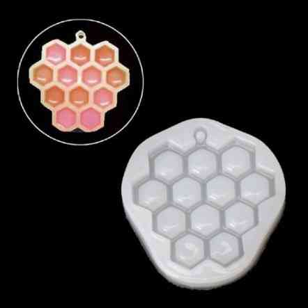 Молд кондитерский Соты 57 мм серый Киев