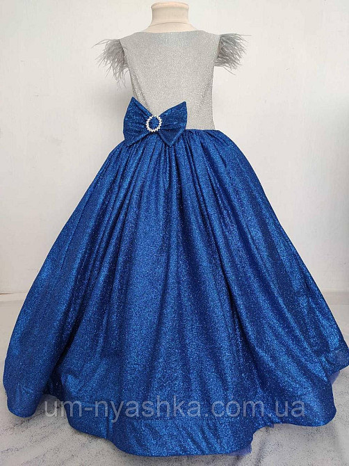 Платье Елочка Длинное блестящее изумрудное платье Дженифер на 4-5, 6-7 лет Кривой Рог - изображение 6