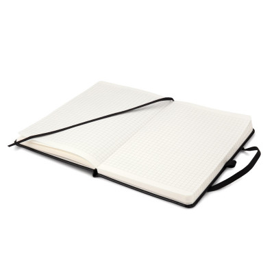 Блокнот Axent Partner Lux 125х195 мм 96 аркушів у клітинка Чорний (8202-01-A) Вінниця - фото 7