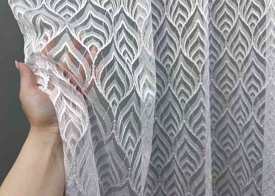 Тюль Гипюр цвет белый 1588т Киев