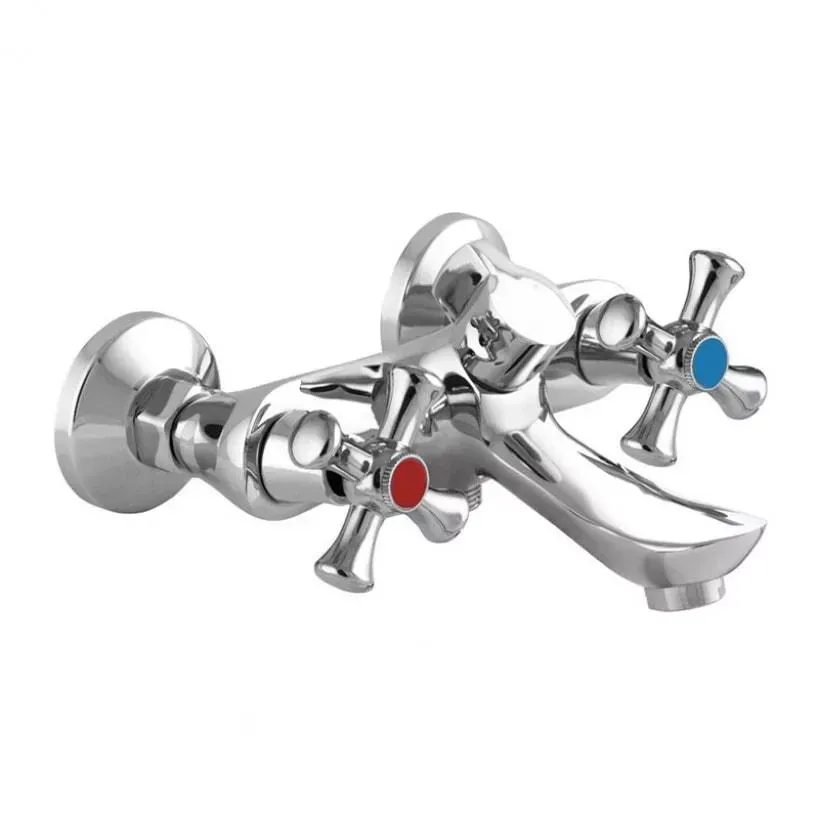 Смеситель для ванны двухвентильный WEZER ZOM3-827 хром Киев - изображение 1