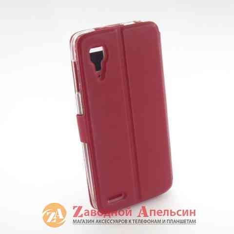Чехол книга Lenovo P780 Smart Case red Одесса