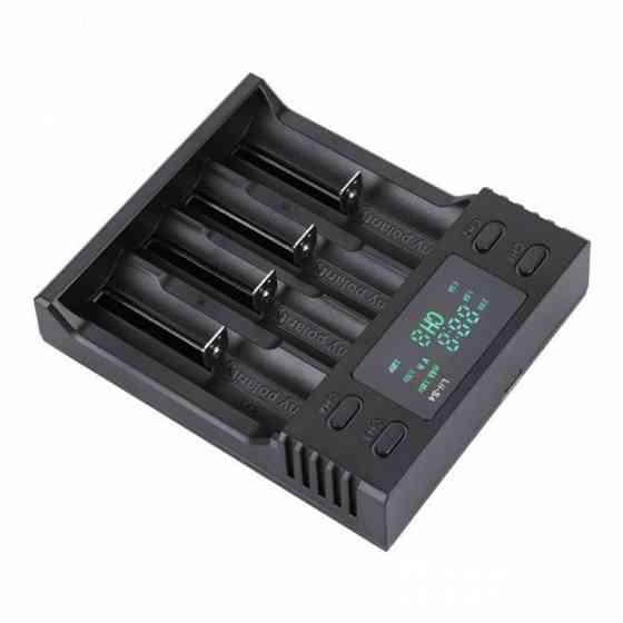 Зарядний пристрій LiitoKala Lii-S4, 4x(Lion/LiFePO4/NiMH/NiCd), Auto Polarity, Display (Lii-S4) Киев