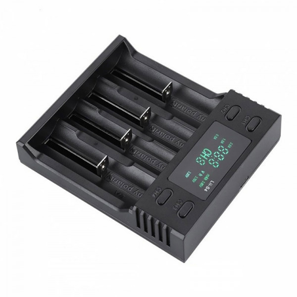 Зарядний пристрій LiitoKala Lii-S4, 4x(Lion/LiFePO4/NiMH/NiCd), Auto Polarity, Display (Lii-S4) Київ - фото 3
