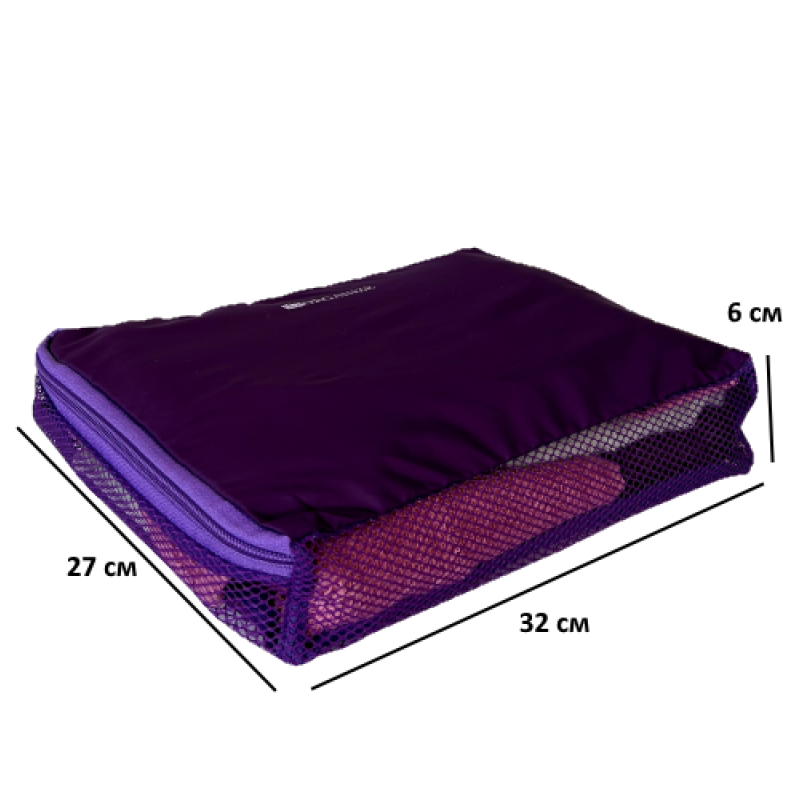 Дорожні органайзери сумки у валізу для речей 5 шт C002 (Фіолетовий) Суми - фото 7