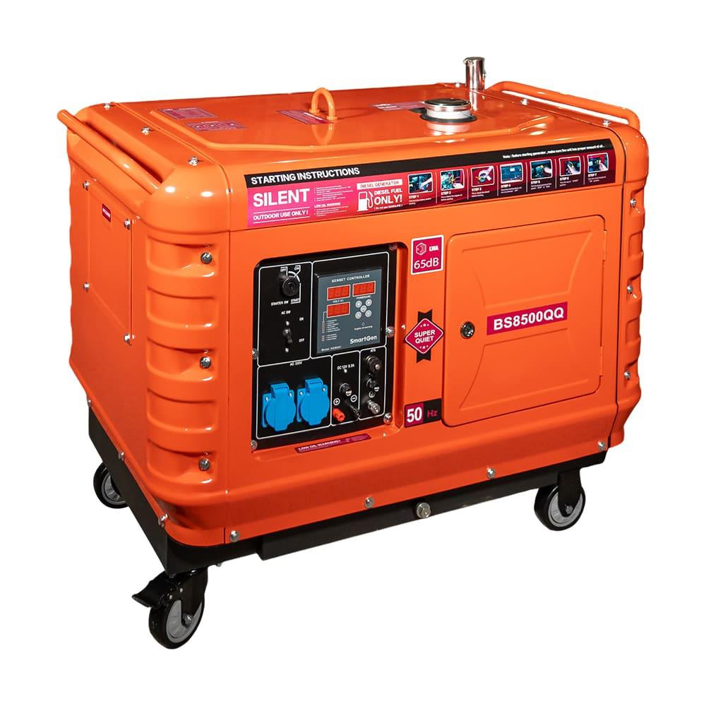 Генератор дизельний однофазний 4.2 кВт Bison BS8500QQ (41-00410) Киев - изображение 4