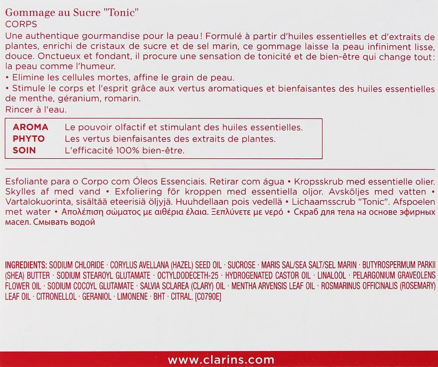 Скраб для тела Clarins Tonic Sugar Polisher 250g Славянск - изображение 7