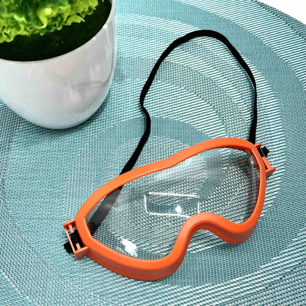 Набір інструментів шуруповерт та окуляри Чорно-оранжевий (778-4) Чернігів - фото 3