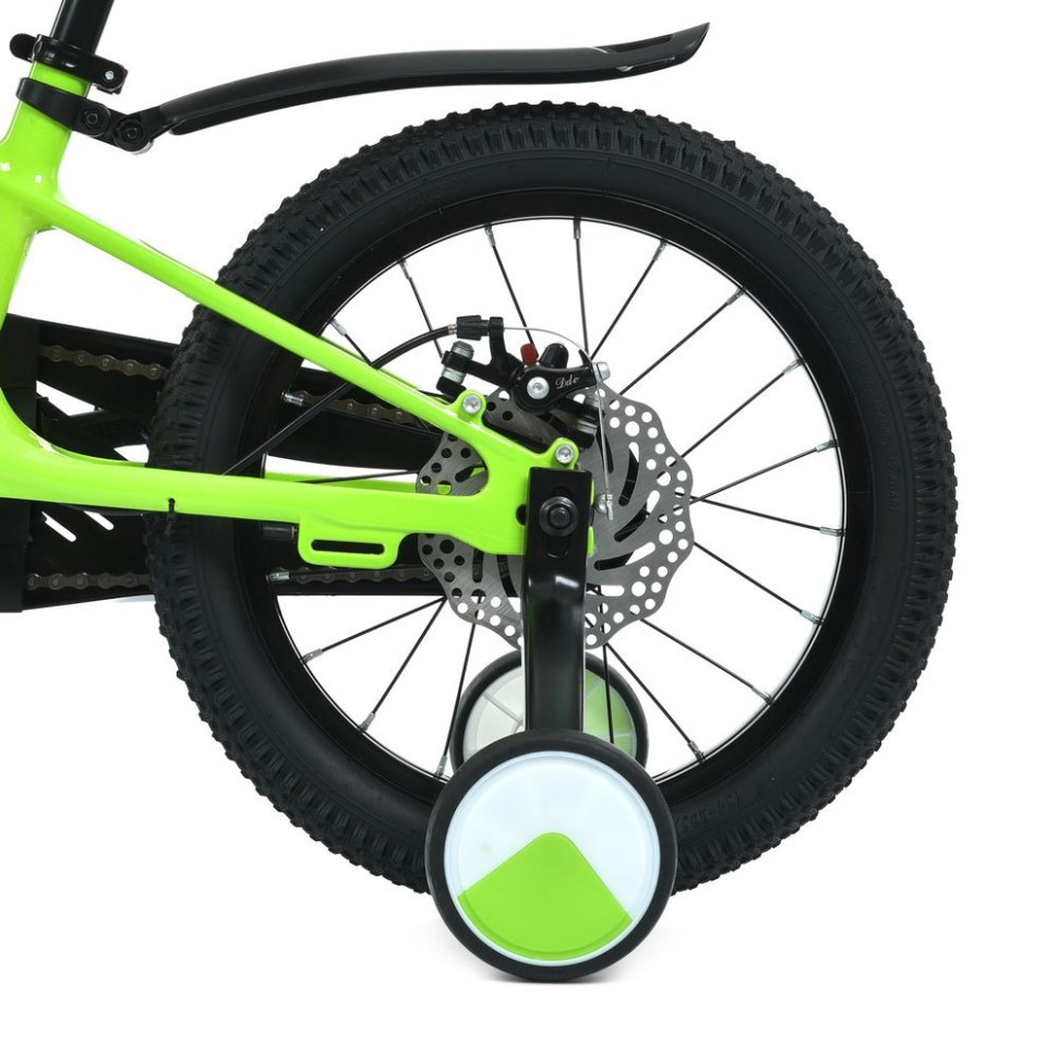 Велосипед дитячий Flash MB 1683 NEON GREEN, колеса 16 дюймів Вінниця - фото 3