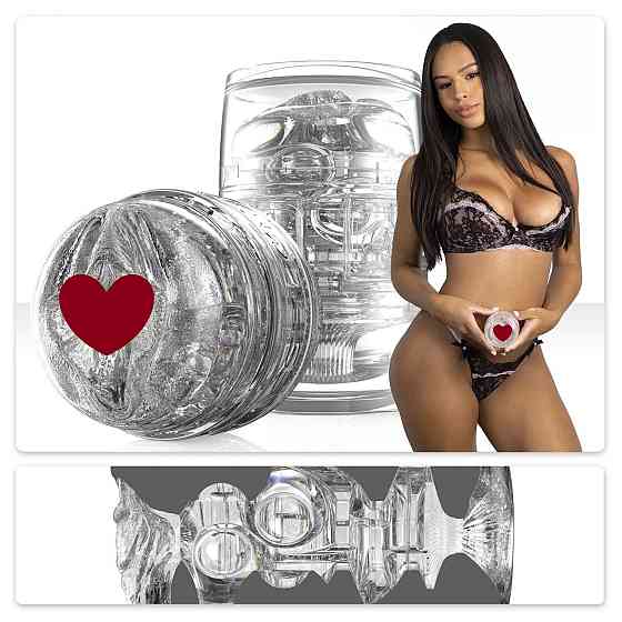 Двусторонний мастурбатор Fleshlight Quickshot Autumn Falls, компактный, со слепка вульвы и ануса порнозвезды Sex Aura Киев