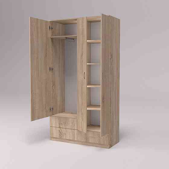 Прихожая ГКШ-8, Дуб Сонома, 1120/480/2100 Львов