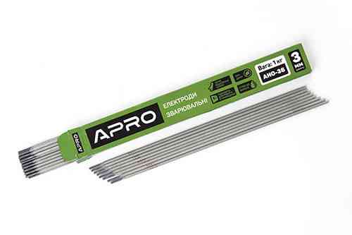 Електроди зварювальні АНО-36 1 кг 3 мм APRO Рівне