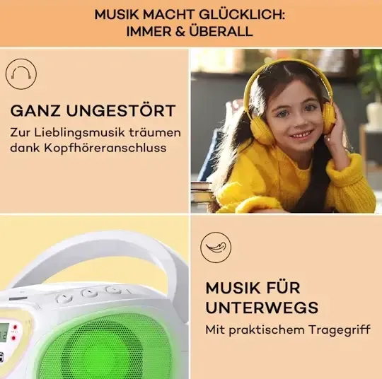 Уценка! Бумбокс Auna Roadie CD Boombox из Германии Днепр - изображение 3