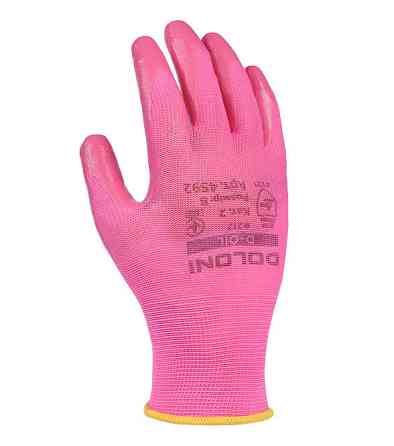 Перчатки рабочие трикотажные c нитриловым покрытием Doloni D-Oil 4592, р.8 Ровно