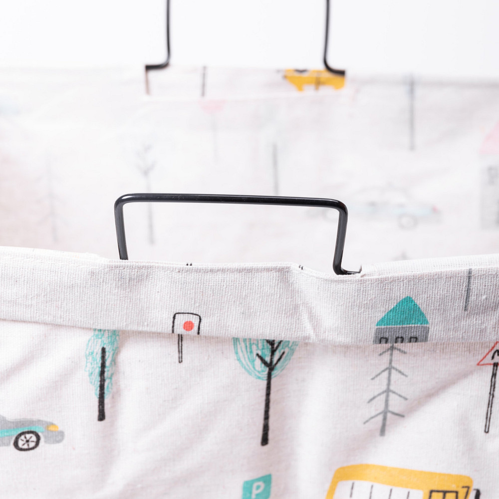 Кошик для білизни на підставці 36×30×55 (см) м'який HP-41-3 Коломия - фото 5