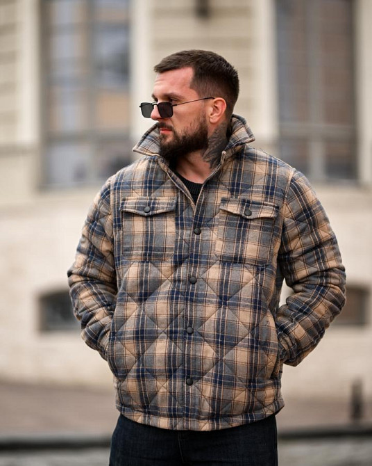 Утеплена сорочка/куртка woodcutte terion ПП8004 Одеса - фото 3