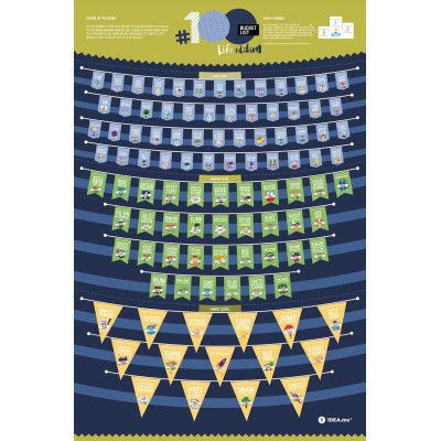 Скретч постер 1DEA.me 100 Справ Bucket List LIFE edition (13017) Вінниця - фото 2