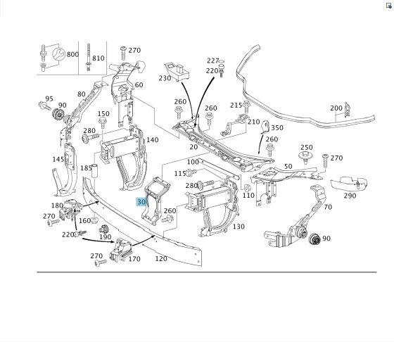 Mercedes-Benz  A2116201916 Консоль дистроніка E-class S211 E-class W211 Одеса