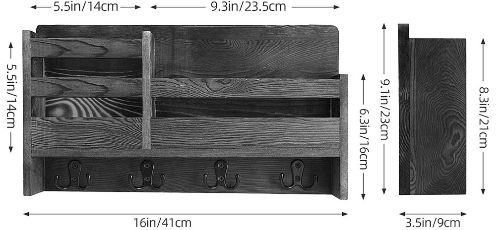 Ключница деревянная 