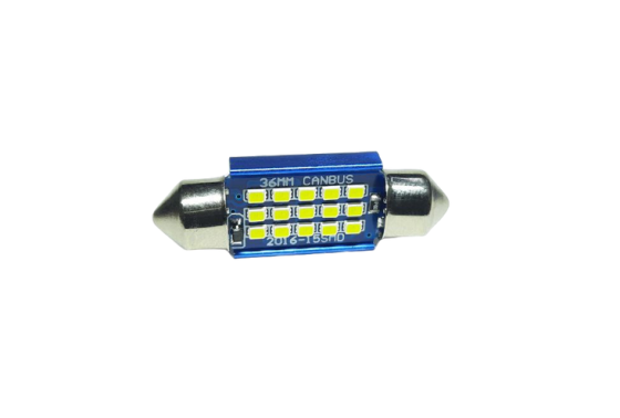 Светодиодная лампа StarLight T11 15 SMD Canbus Festoon SV8.5 (C5W/C10W) WHITE 36mm 12/24V Харьков