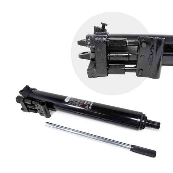 Циліндр гідравлічний 5т довгий з двоштоковим насосом (загал.довжина - 620ММ, хід штоку - 500ММ) Одеса