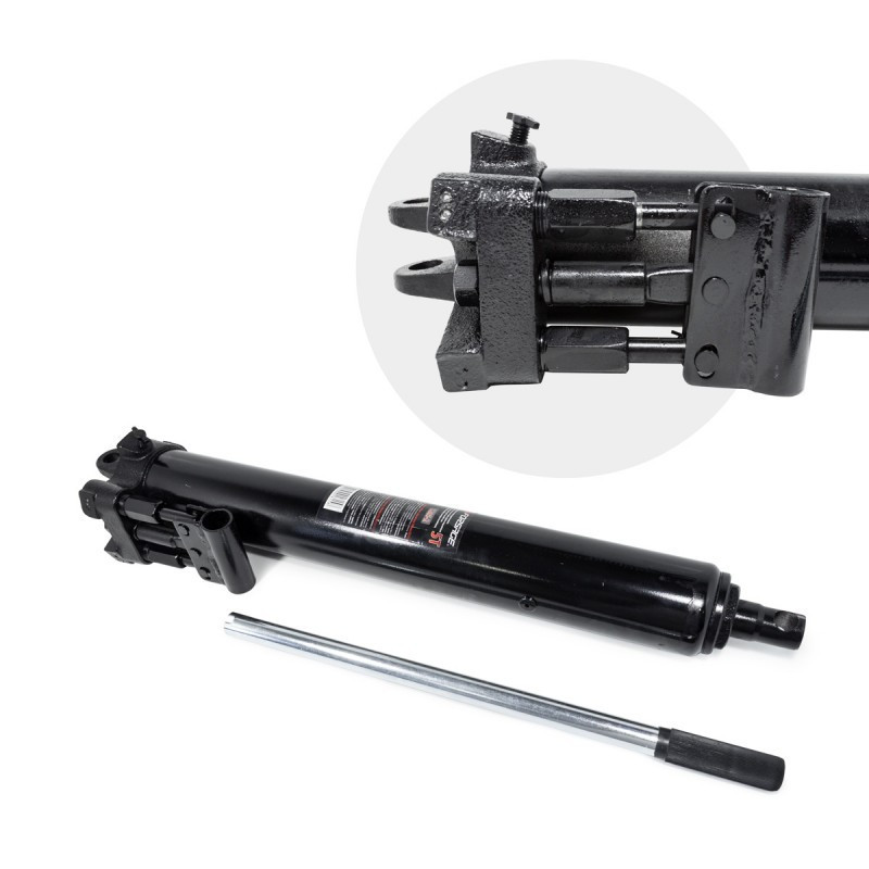 Циліндр гідравлічний 5т довгий з двоштоковим насосом (загал.довжина - 620ММ, хід штоку - 500ММ) Одеса - фото 1