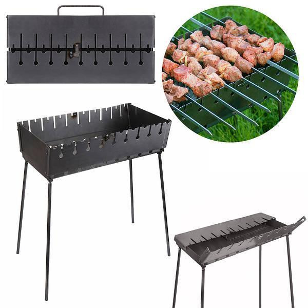 Мангал-чемодан 10 шампурів Харків - фото 1