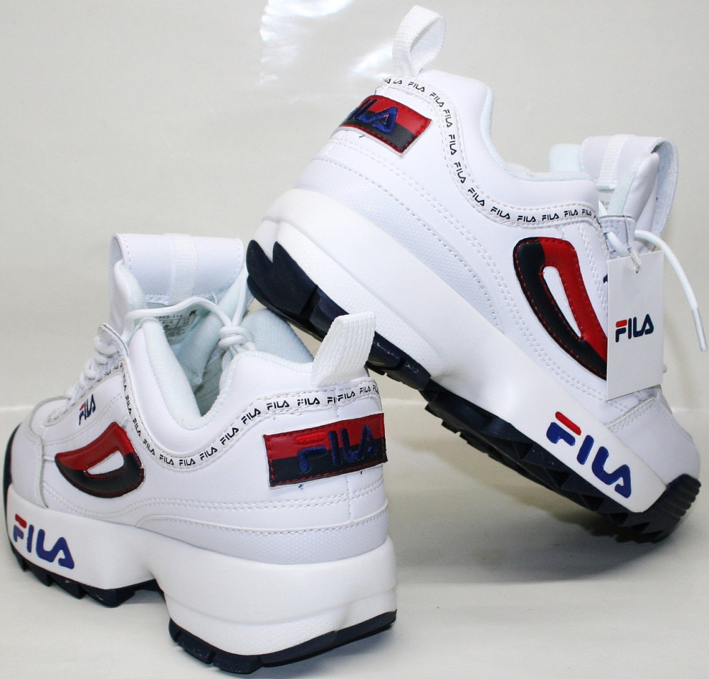 Кроссовки FILA Disruptor Белые Женские Кожаные Фила (размеры: 36,37,38,39,40) Видео Обзор Днепр - изображение 7