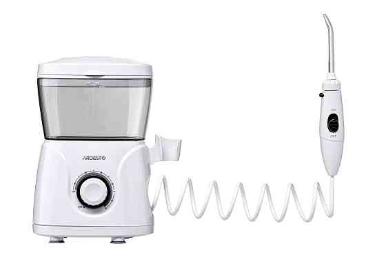 Іригатор ARDESTO стаціонарний, чаша 600 мл, від мережі , 8 насадок, білий Київ