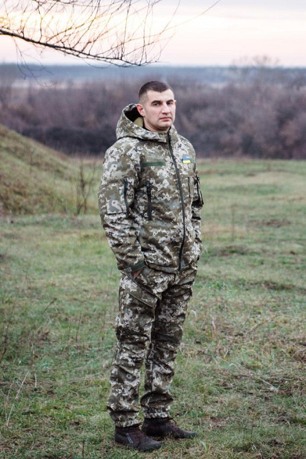 Військові зимові чоловічі штани мультикам Soft Shell на флісі тактичні зимові штани усі розміри WAR Львів - фото 2