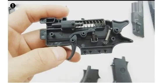 Конструктор игрушечного пистолета с глушителем Киев