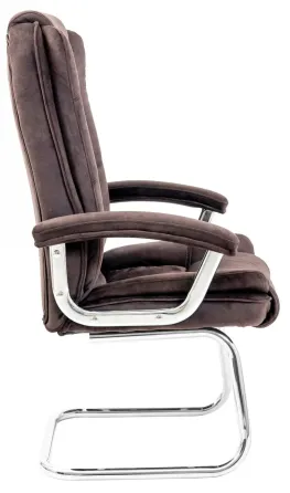 Офісне Конференційне Крісло Richman California Morant 02 CF Хром Коричневий Київ