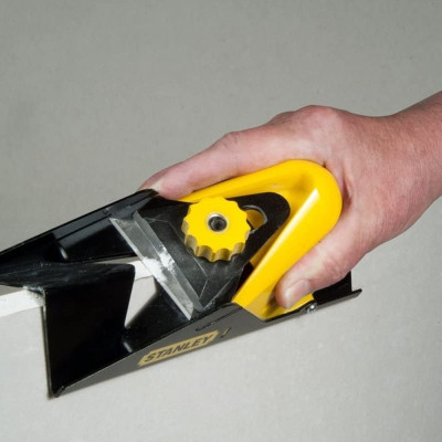 Рубанок Stanley для зняття фаски з гіпсокартону, 200 мм, з регулюванням (STHT1-05937) Вінниця - фото 4